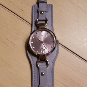 Versus by Versace "Roslyn" cuff bracelet watch